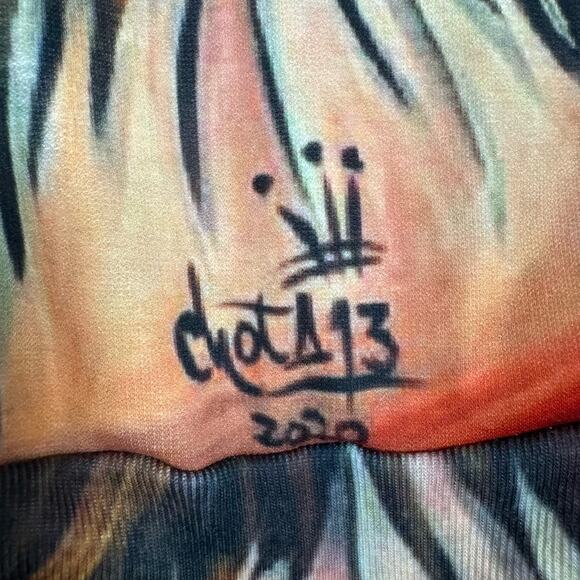 Chota 13 2020 Men’s Hoodie Pullover Printed Lion Colorful Large - Picture 7 of 9